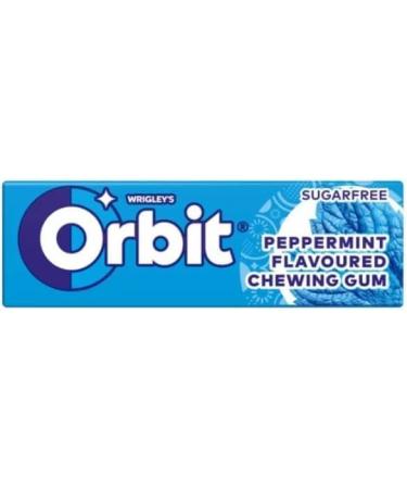 10-30 Packs of Original WRIGLEY'S Orbit/Extra Chewing Gum Packs Fresh Stock (Orbit Peppermint 10 Pack) Helps keep Teeth Clean And Mouth Fresh - Buy Online on GoSupps.com