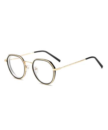 Fashion Retro Nearsighted Distance Glasses Metal Men Women Myopia Glasses