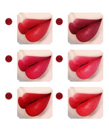 Ownest 6-Piece Matte Lipstick Set | Long-Lasting, Moisturizing & Waterproof Lipsticks | China Palace Style Rouge Lipstick - Buy Online on GoSupps.com