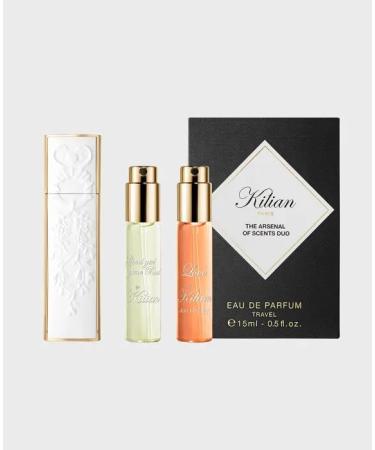 Kilian Paris THE ARSENAL DUO SCENTS Good Girl Gone Bad Love don't by shy EUP 2x7.5ml LIMITED EDITION