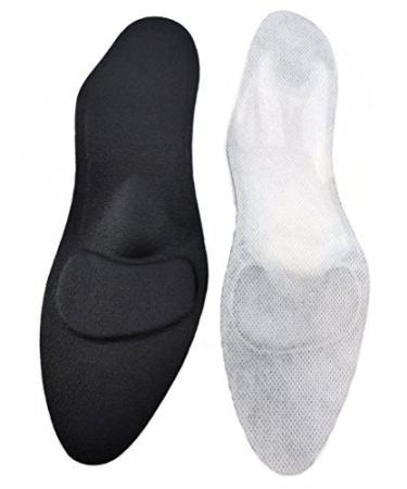 Green Feet orthopedic insoles for women's shoes comfort insoles for high heels thin black size 38 38 Black