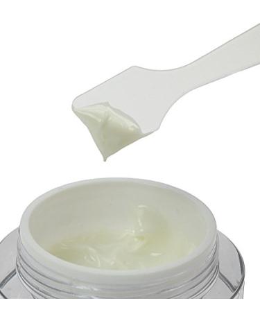 White Large Cosmetic Spatula - 13 cm | Kosmetex 5 Pack | Ideal for Skincare & Beauty - Buy Online on GoSupps.com