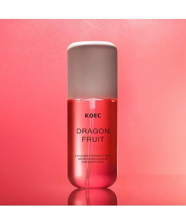 Koec Dragon Fruit Perfume Hair and Body Fragrance Mist Women Men Perfume Body Mist Spray (Dragon Fruit) - Buy Online on GoSupps.com