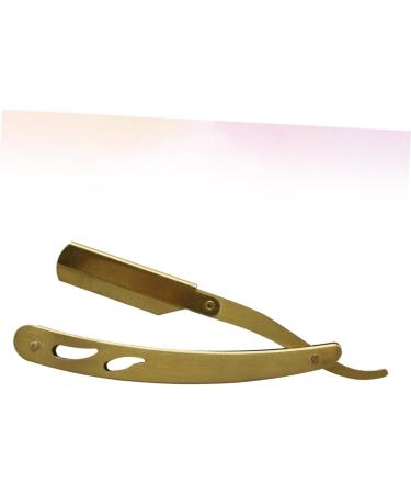 Fomiyes Manual Razor for Men - Metal Hand Razor Eyebrow Trimmer & Beard Grooming Tool - Buy Online on GoSupps.com