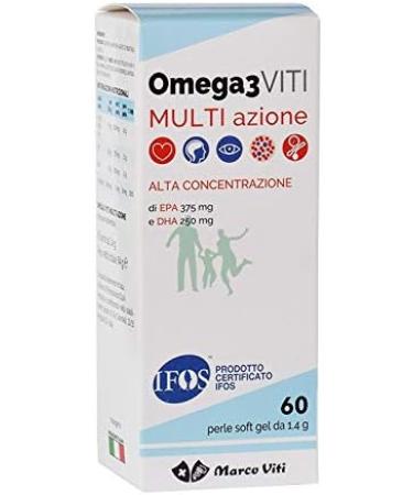 Marco Viti 2 x Omega 3 Multiaction - Buy Online on GoSupps.com
