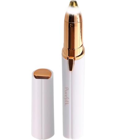 Pure Silk Eyebrow Hair Remover for Women - Gentle Pain-Free Trimmer with Built-in Light | Portable Battery-Powered Grooming Tool - Buy Online on GoSupps.com