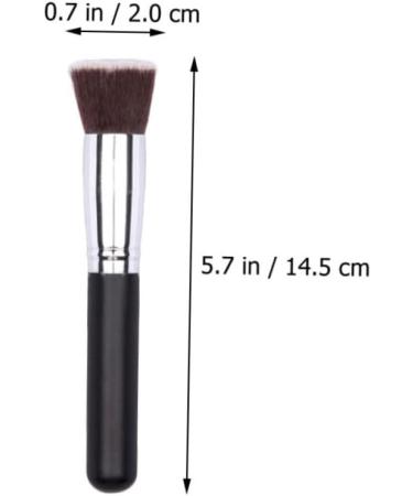 Beaupretty Foundation Makeup Brush flat head brush Powder Mineral Brush Foundation Cosmetics Brush Blush Powder Brush Foundation Brush soft blush brush rose gold sealed White Makeup - Buy Online on GoSupps.com