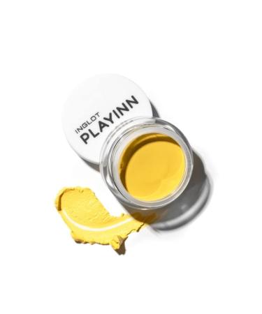 Inglot Playinn Eyeliner Gel Yellow Flow 50 - Long Lasting & Detailed Eye Makeup - Buy Online on GoSupps.com