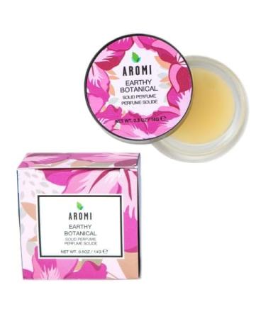 Aromi Solid Perfume | Woodsy Floral Fragrance Vegan Cruelty-free Travel Women s Gift Apple Jasmine Musk Scent Concentrated Alcohol-Free (Earthy Botanical)