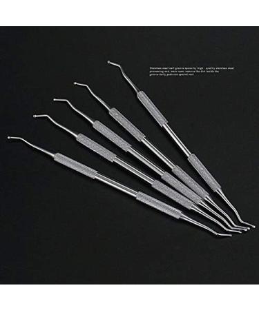 Double Head Nail Art Cuticle Remover Pusher Dual End 2 Way Steel Groove Corrector Manicure Pedicure Accessory Care Tool New Gift - Buy Online on GoSupps.com