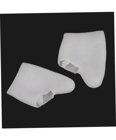 Hemoton White Toe Separators - 1 Pair Hallux Valgus Orthotics for Foot Bunion Relief - Buy Online on GoSupps.com