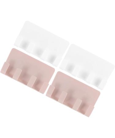 ABOOFAN 16-Piece Self-Adhesive Storage Hooks - Perfect for Cell Phones Chargers Keys & More | Ideal for Bedroom Organization - Buy Online on GoSupps.com