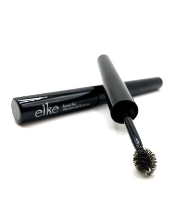 elke BROW FIX TINT AND GROOM (Dark Brunette) applicator fibers long lasting water resistant hold colored brow gel