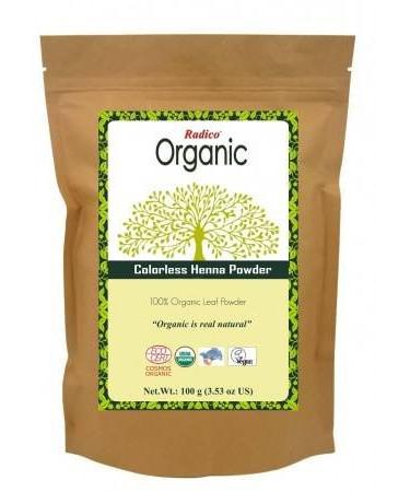 Radico - Bio -Cassia powder (neutral henna) - gives white hair golden nuances - has a hair -strengthening - reduces hair damage - brings greasy - hair again in balance - 100 gr