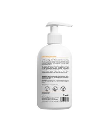 Derma Ultracalming Cleanser 150ml - Best Facial Wash for Acne Prone Skin Soothes Redness & Sensitivity Ultra Light & Refreshing - Buy Online on GoSupps.com
