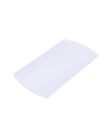 Healeved pet care tool 3st hair feast against wool lice lice comb for pets fine lice comb flea comb for pets double -sided white pet comb