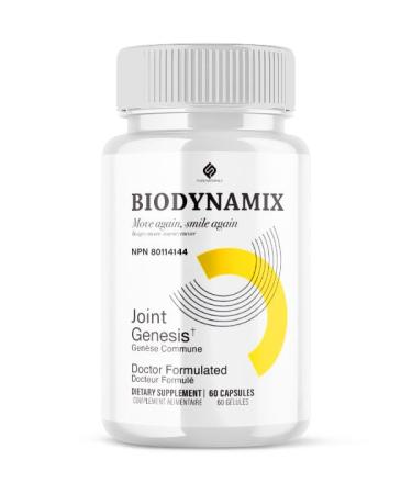 Joint Genesis Capsules Joint Genesis Healthy Joint Function and Overall Body Wellness Support Supplement Pills Joint Genesis Fonction Articulaire Aaine et bien- tre G n ral du Corps (60 Capsules)