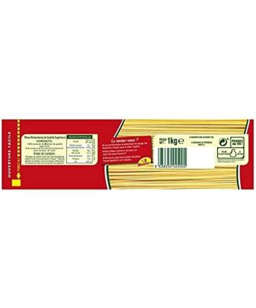  PANZANI PANZANI - Spaghetti Pasta 1kg - Pack of 4 - Buy Online on GoSupps.com