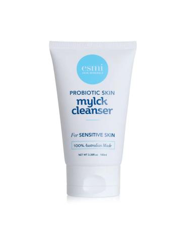 Probiotic Skin Mylck Cleanser Daily Facial Cleanser for Gentle Cleansing Helps Remove Dirt and Makeup Suitable for Sensitive and All Skin Types - (100ml)