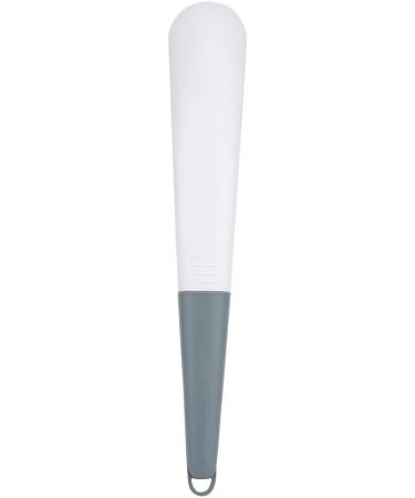 Electric Silicone Bath Brush - Waterproof Vibrating Body Shower Cleansing & Massager - Long Handle Multi-functional Design (Gray) - Buy Online on GoSupps.com