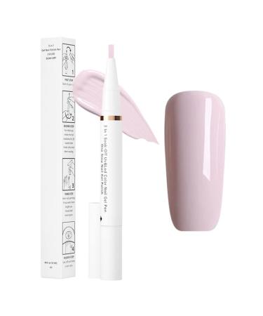 Jawseu 3 in 1 gel nail polish pen one step nail gel pen nail polish led gel nail polish pen uv led gel nail polish set nail polish pen for nail art salon