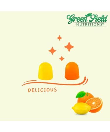 Greenfield Nutritions Halal Omega 3 Chewable Gummies with DHA for Adults - 60 Gummy Halal Vitamins, Supports Brain, Heart and Immune System - Vegan, Non-GMO Gluten-Free Gelatin-Free Halal Vitamin - Buy Online on GoSupps.com