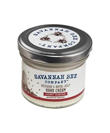 Savannah Bee Co. Beeswax Hand Cream 3.4oz Jar - Honey-Almond | Moisturizing Hand Care - Buy Online on GoSupps.com