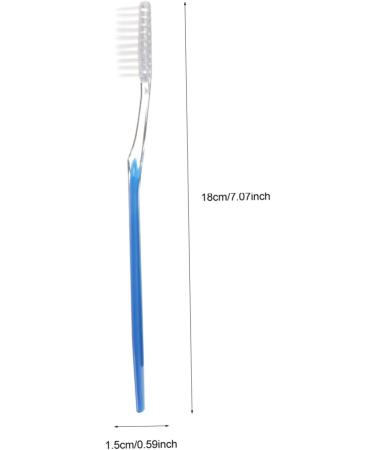 Minkissy 30-Pack Disposable Toothbrushes | Portable Hygiene Care for Kids & Adults | Ideal for Camping & Hiking - Sensitive Plastic Bristles - Buy Online on GoSupps.com