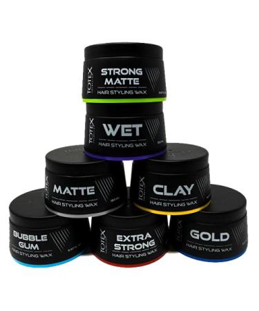 Totex Strong Matte Hair Wax - 150ml | Multi Fruit Fragrance | Maximum Control for Natural Look | 6 & 3 Pack Options - Buy Online on GoSupps.com