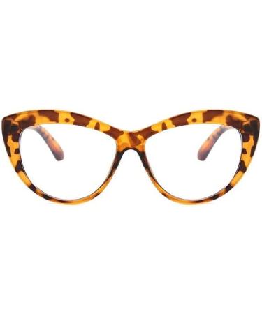 PARWANA Cat-Eye Blue Light Blocking Reading Glasses +350 - Anti Eye Strain Tortoiseshell Computer Readers - Buy Online on GoSupps.com
