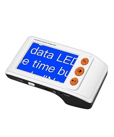 Magnifying Glass Digital Magnifier Electronic Reading Aid 3.5 inch LCD Screen for Low Vision 2-25 Times Zoom with Foldable Handle