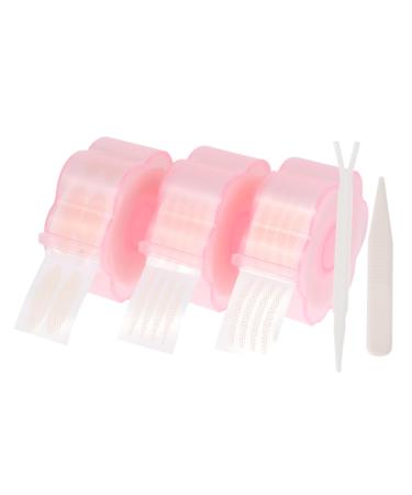 Ipetboom 6 Rolls Double Eyelid Sticker Breathable Eyelid Sticker Double Eyelid Paste No Trace Eyelid Stickers 5x5x2.5cmx2pcs Pinkx2pcs