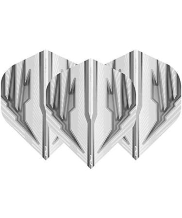 Hardcore Radical Extra Thick Standard Dart Flights - 4 Sets (12 Flights) + Red Dragon Checkout Card Grey - Buy Online on GoSupps.com