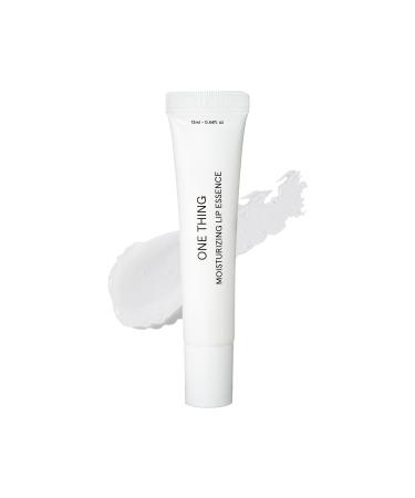 ONE THING Moisturizing Lip Essence 1 Count | Nourishing Soothing Moisturizing Hydrating Dry Rough Lips Oil Butter Organic Plant Based Balm Jojoba Argan Olive Oil | Vegan Korean Skin Care