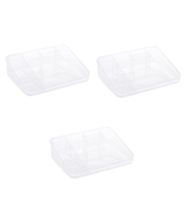 Beavorty 3pcs box Stand Cosmetics Makeup Organizer Desktop Powder Lipsticks Eye Storage Shadow for Display mediumx3pcs Picture 1x3pcs