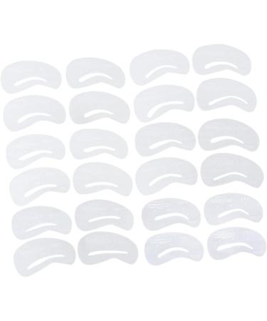 Didiseaon 72 Pcs 6 Sets Eyebrows Shape Fake Hair Edges Eyebrow Template Shaping Tools Eyebrow Card Unibrow mediumx3pcs As Shownx3pcs - Buy Online on GoSupps.com