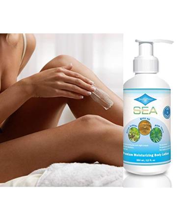 Buy SEA Premium Moisturizing Body Lotion - Fragrance Free Natural Skin Care for Men & Women | International Shipping - Buy Online on GoSupps.com
