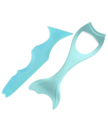 Beavorty 2pcs Eyelash Mascara Beauty Set Makeup Sets Baffle Eye Shadow Blindfold Blue Make up Makeup Mascara Lash Curler Makeup Eyeshadow