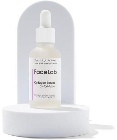 FaceLab Collagen Serum Anti-Aging Formula Reduces Wrinkles and Sagging Moisturises and Softens Skin Antioxidant Protection for All Skin Types 30ml - Buy Online on GoSupps.com