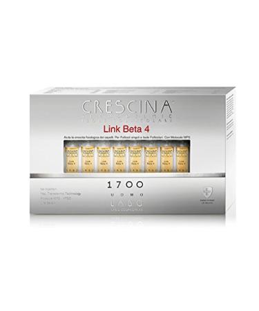 LABO CRESCINA ISOLE FOLLICOLARI Link beta-4 fall protection hair 1700 men 40 ampoules