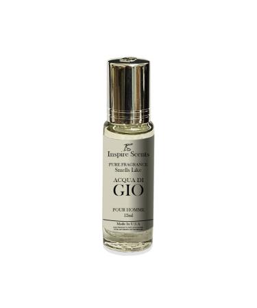 Fragrance Perfume Oils Acqua Di Geo Cologne Roll On Body Oil for Men (Pack of 1) 1.0 Fl Oz - Buy Online on GoSupps.com