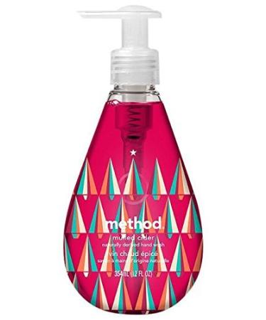 Method Holiday Gel Hand Wash - Mulled Cider - 12 oz