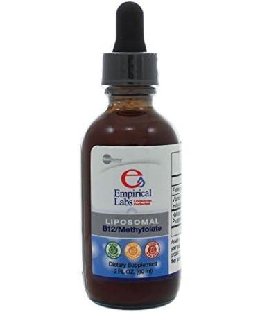 Professional Liposomal Vitamin B-12 with L-5-MTHF | Methylfolate Liquid | Non-GMO, Non-Soy | 2 Fl Oz - Buy Online on GoSupps.com