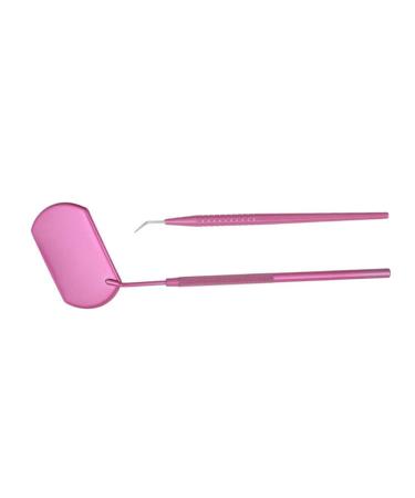 minkissy 1 Set Eyelash Stick Set Stainless Steel Eyelash Mirror Lash Beautiful Eyelash Pick Rod Girl Eyelash Inspection Mirror Lash Extension Mirror Lash Tool Miniature Extend Aluminum Miss