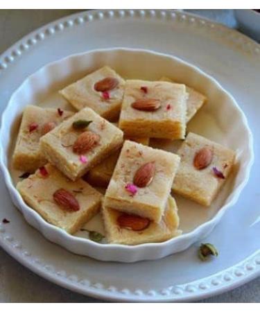 Festival Special Premium (Almond Barfi 400g) Delicious Indian Traditional Sweets To Sweeten Up Your Celebration Best Gift For All Occasions Marriage Diwali Holi Raksha Bandhan Sold By Kidzbuzz