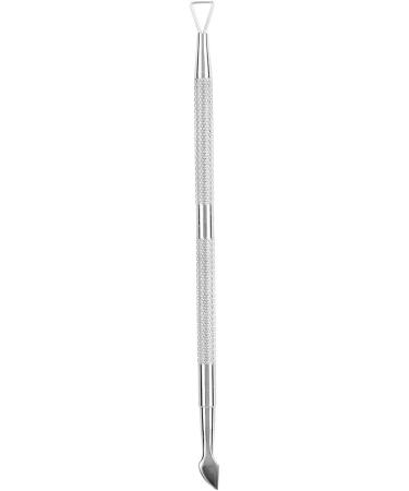 Cuticle Pusher Nail Cleaner Professional Stainless Steel Dual Sided Nail Cuticle Pusher Remover Manicure Pedicure Tool - Buy Online on GoSupps.com