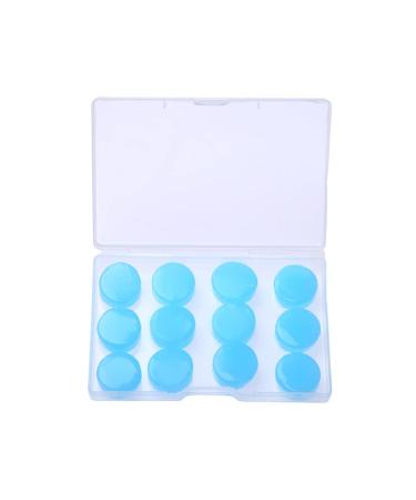 Longmed 6 Pair Pillow Soft Silicone Earplugs Waterproof Noise Cancelling Ear Plugs for Sleeping  Snoring  Swimming  Travel  Concerts and Studying