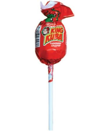 Mr. Berry's King Kuba Strawberry Flavoured Lollipop XXL 50 Pcs (Kenyan) - Buy Online on GoSupps.com