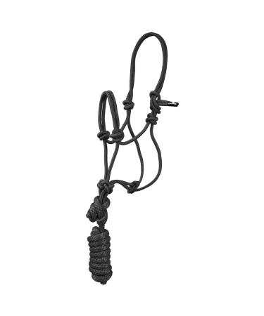 Mustang Pony/Mini Mountain Rope Halter/Lead Red