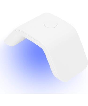 Nail Dryer Lamp Mini 2W LED UV Single Finger Drying Lamp with 45s/60s Timer Setting No Damage Hands Nail Gel Curing Lamp USB Charge (Yinhingbe51gsrvqm-11) - Buy Online on GoSupps.com